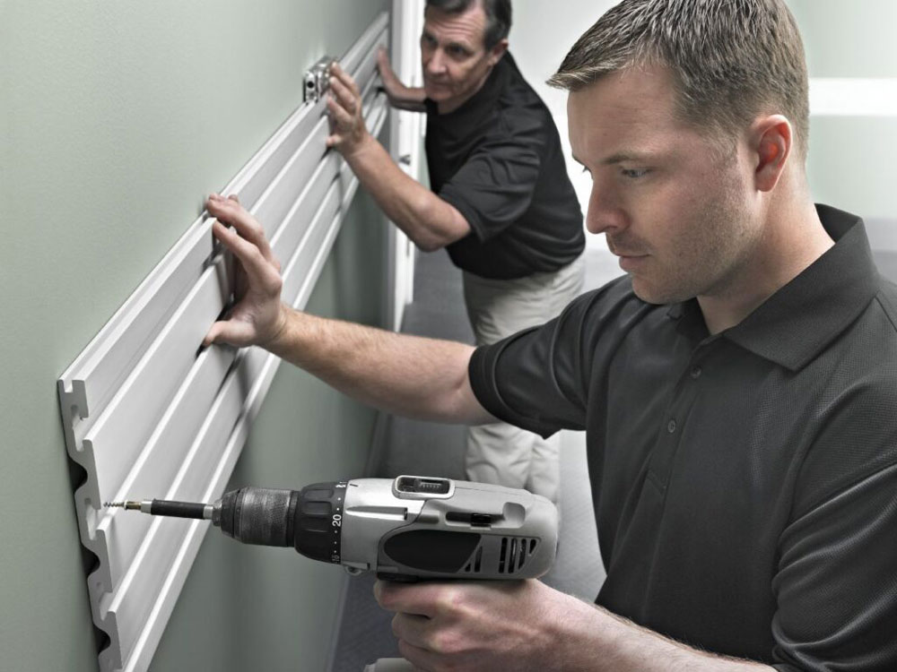 Garage Storage Installation